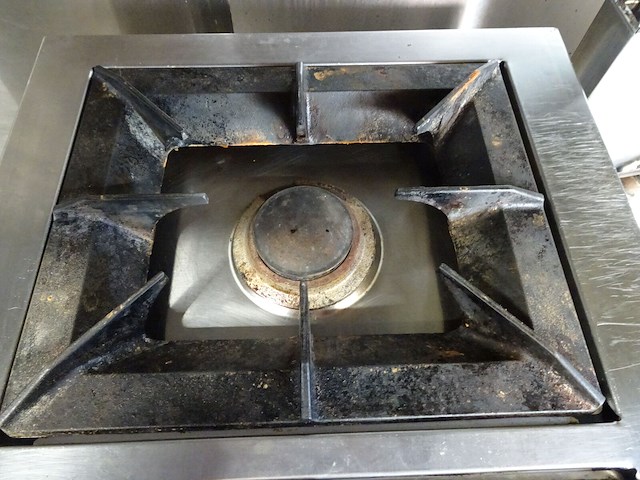 Inox gasfornuis roller grill - afbeelding 3 van  4