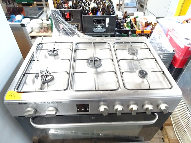 Inox gasfornuis valberg - afbeelding 2 van  3