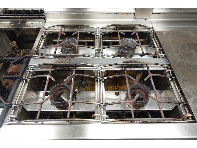 Inox gasfornuis - afbeelding 5 van  8