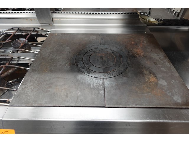 Inox gasfornuis - afbeelding 6 van  8