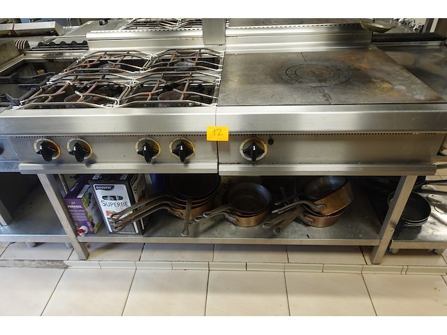 Inox gasfornuis - afbeelding 8 van  8