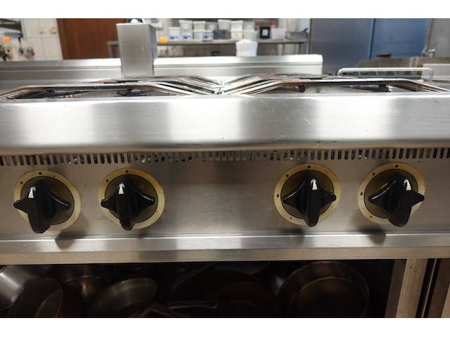 Inox gasfornuis - afbeelding 4 van  7