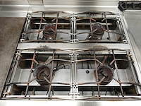 Inox gasfornuis - afbeelding 6 van  7