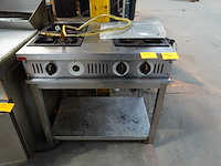 Inox gasfornuis - afbeelding 1 van  5