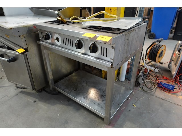 Inox gasfornuis - afbeelding 2 van  5