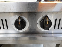 Inox gasfornuis - afbeelding 4 van  5