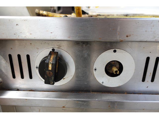 Inox gasfornuis - afbeelding 5 van  5