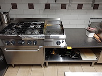 Inox gasfornuis - afbeelding 1 van  12