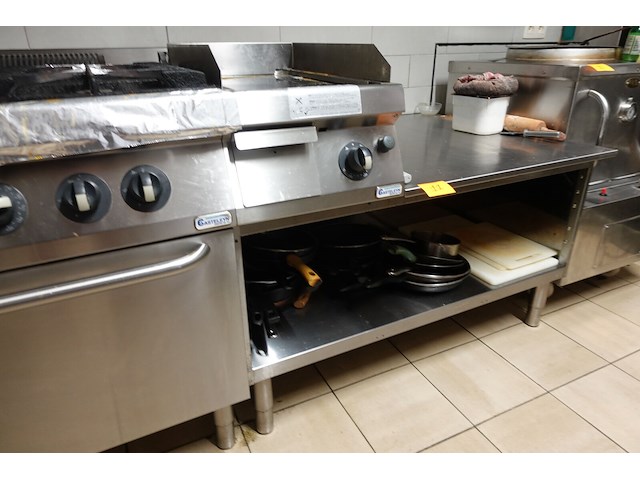 Inox gasfornuis - afbeelding 6 van  12