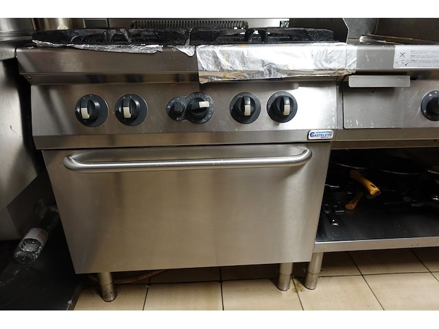 Inox gasfornuis - afbeelding 7 van  12