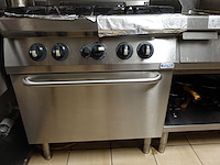 Inox gasfornuis - afbeelding 7 van  12