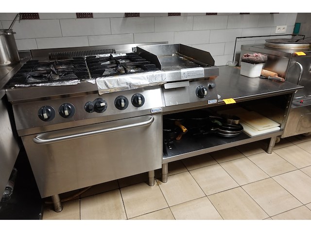 Inox gasfornuis - afbeelding 8 van  12