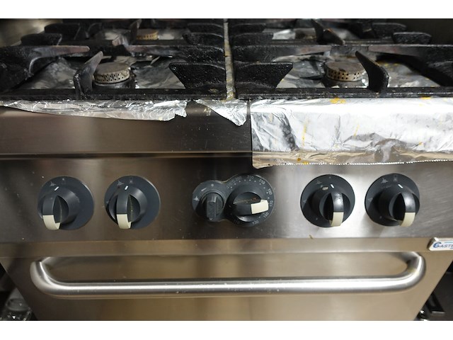 Inox gasfornuis - afbeelding 10 van  12