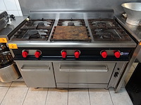 Inox gasfornuis
