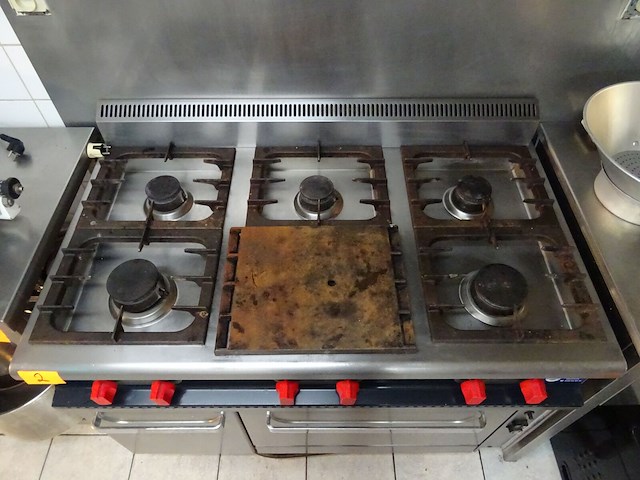 Inox gasfornuis - afbeelding 2 van  4
