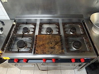 Inox gasfornuis - afbeelding 2 van  4