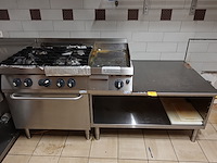 Inox gasfornuis - afbeelding 2 van  9