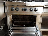 Inox gasfornuis - afbeelding 6 van  9