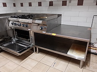 Inox gasfornuis - afbeelding 8 van  9