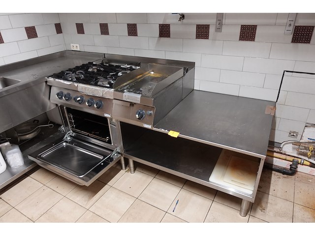 Inox gasfornuis - afbeelding 9 van  9