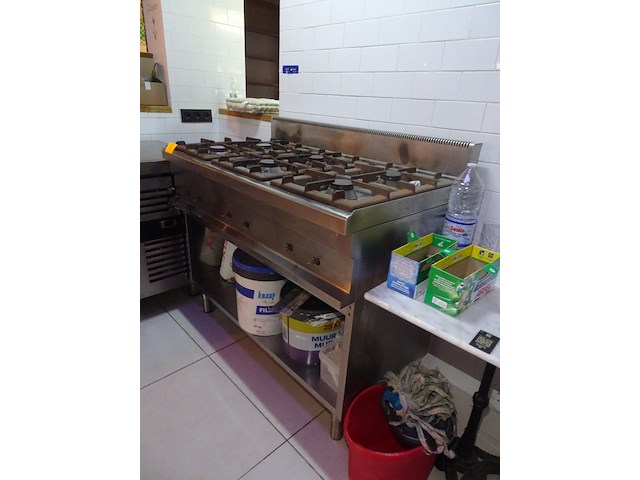 Inox gasfornuis - afbeelding 2 van  4