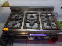Inox gasfornuis - afbeelding 3 van  4
