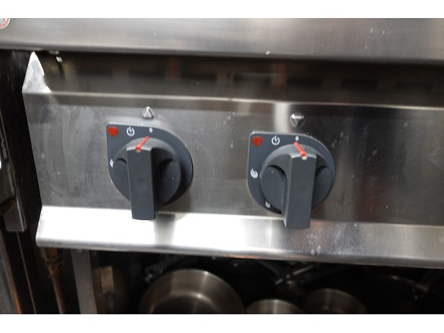 Inox gasfornuisn berto's - afbeelding 4 van  7