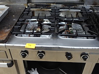 Inox gasvuur - afbeelding 5 van  10