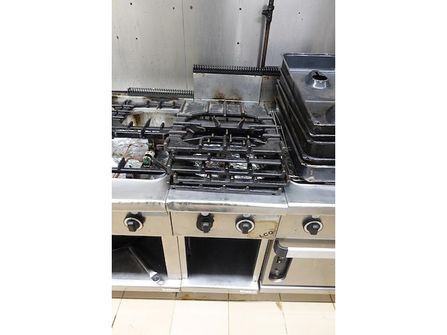 Inox gasvuur - afbeelding 6 van  10