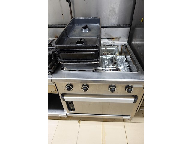 Inox gasvuur - afbeelding 7 van  10