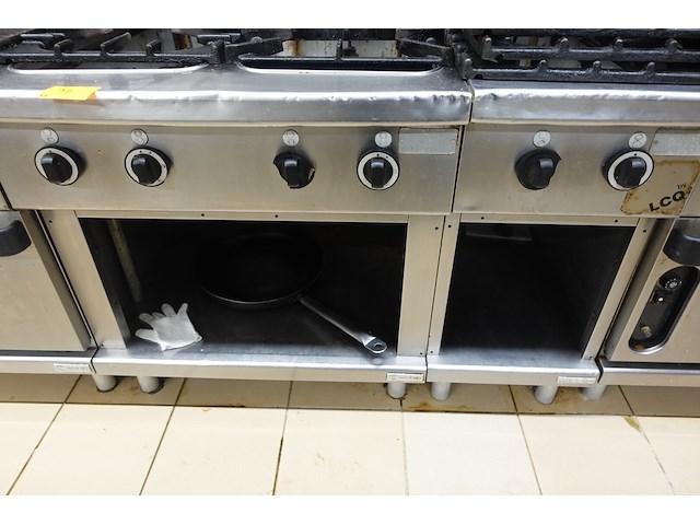 Inox gasvuur - afbeelding 9 van  10