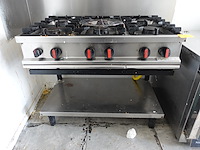 Inox gasvuurfornuis angelopo - afbeelding 1 van  4