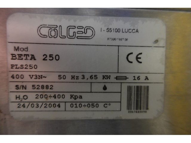 Inox glazenspoeler colged - afbeelding 5 van  5