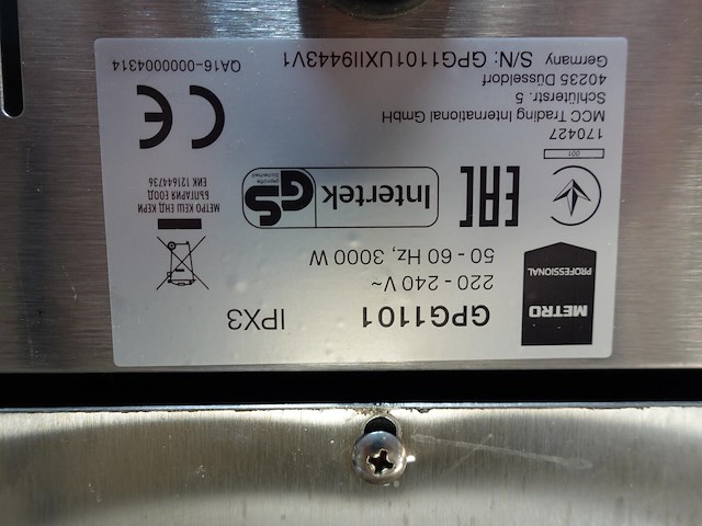 Inox grill metro - afbeelding 3 van  3