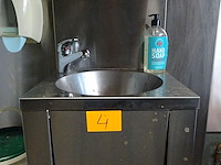 Inox handwasbak - afbeelding 1 van  2