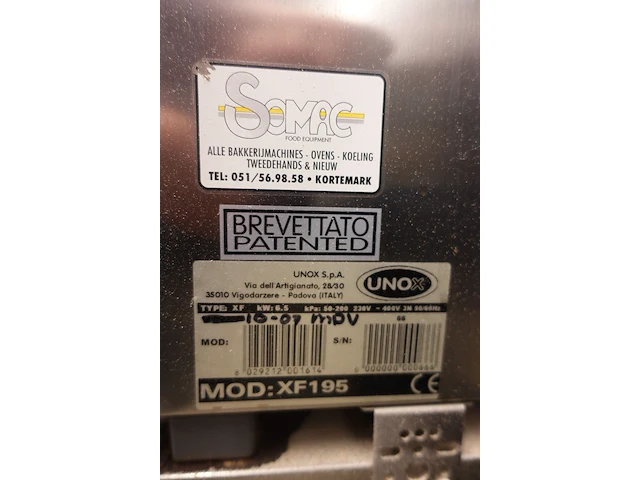 Inox heteluchtoven unox - afbeelding 12 van  15