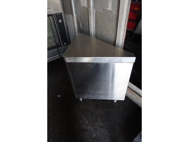 Inox hoekmeubel - afbeelding 2 van  3