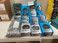 Inox houtschroeven bouten ringen