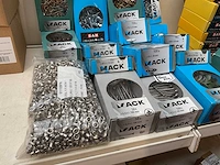 Inox houtschroeven bouten ringen - afbeelding 6 van  8