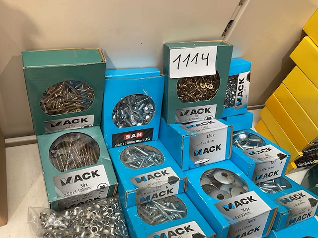 Inox houtschroeven bouten ringen - afbeelding 8 van  8