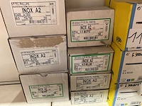 Inox houtschroeven en 6 dozen slag hulzen - afbeelding 2 van  6