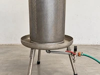 Inox hydropers / fruitpers op waterdruk bms