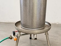 Inox hydropers / fruitpers op waterdruk bms - afbeelding 2 van  3
