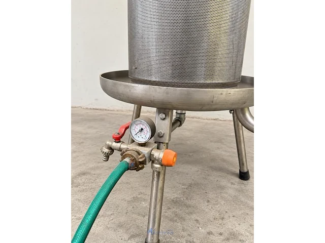 Inox hydropers / fruitpers op waterdruk bms - afbeelding 3 van  3