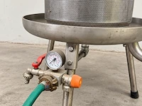 Inox hydropers / fruitpers op waterdruk bms - afbeelding 3 van  3