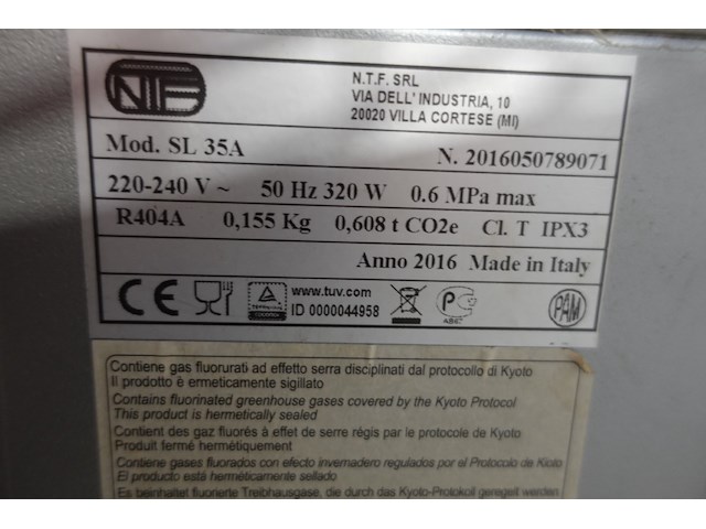 Inox ijsblokmachine nf - afbeelding 4 van  4
