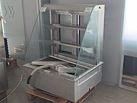 Inox inbouw open koeltoog mealsystems ds0052...