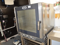 Inox industriele steamoven unox xb693 op inox onderstel - afbeelding 3 van  9