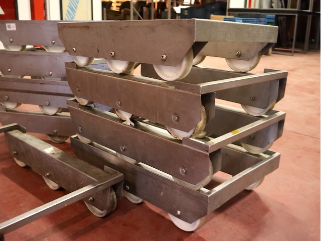 Inox karretjes (x9) - afbeelding 4 van  6