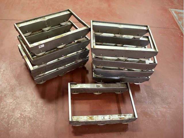 Inox karretjes (x9) - afbeelding 6 van  6
